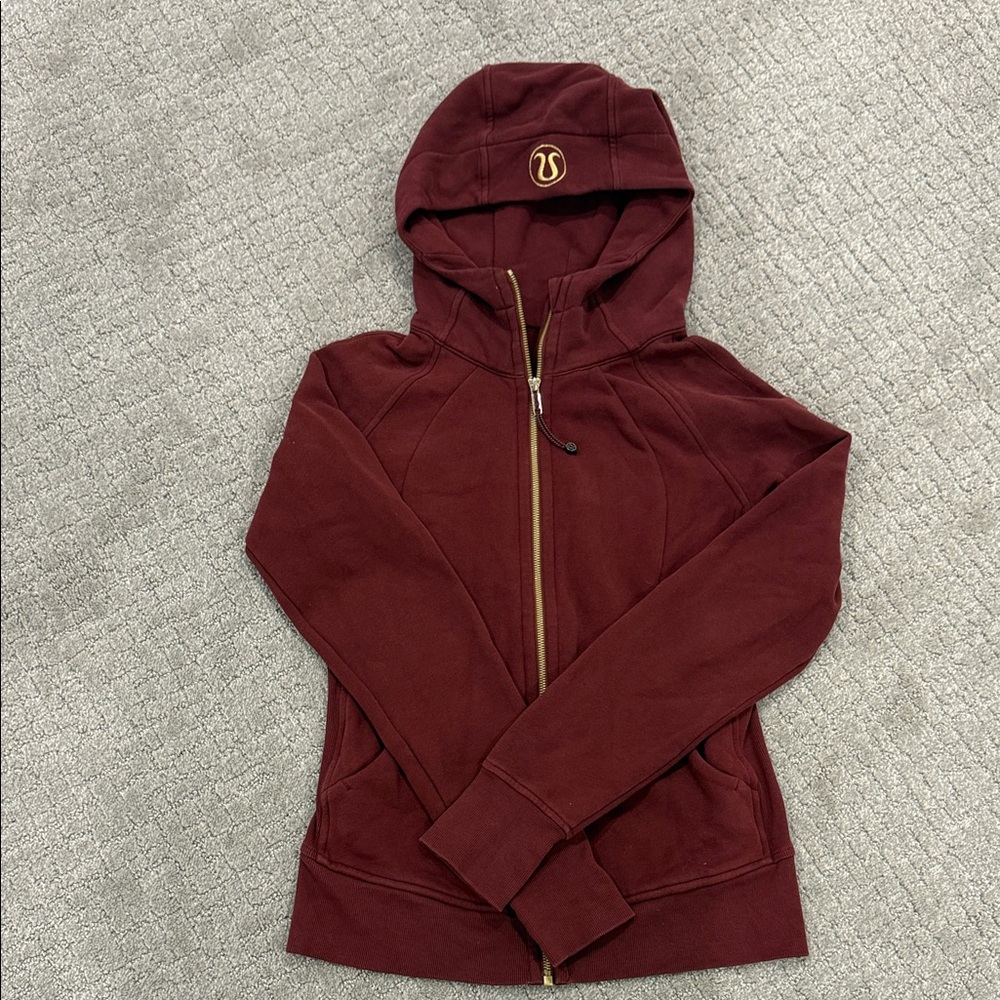 Lululemon Scuba full zip Hoodie size 8